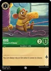 Gus - Champion of Cheese