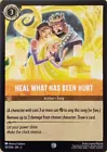 Heal What Has Been Hurt