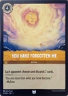 You Have Forgotten Me