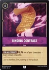 Binding Contract
