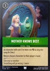 Mother Knows Best