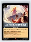 And Then Along Came Zeus
