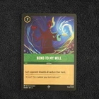 Bend to My Will