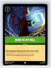 Bend to My Will