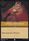 Control Your Temper!