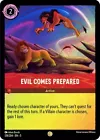 Evil Comes Prepared
