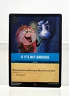 If It's Not Baroque