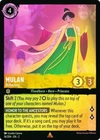 Mulan - Reflecting