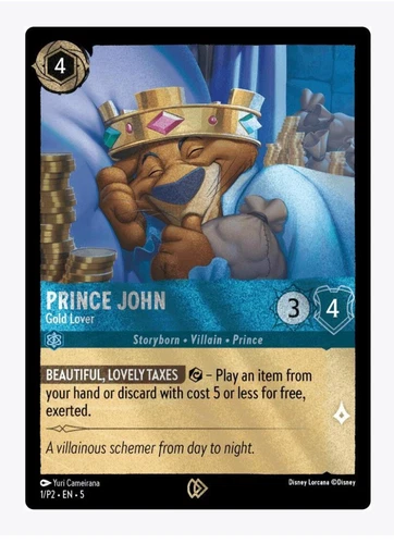 Prince John - Gold Lover