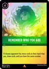Remember Who You Are