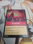 Be Prepared