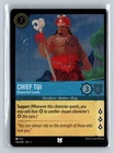 Chief Tui - Respected Leader