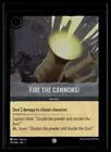 Fire the Cannons!