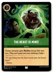 The Beast is Mine!