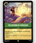 The Return of Hercules