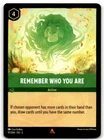 Remember Who You Are