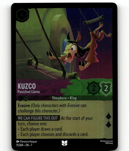 Kuzco - Panicked Llama