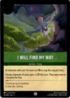 I Will Find My Way