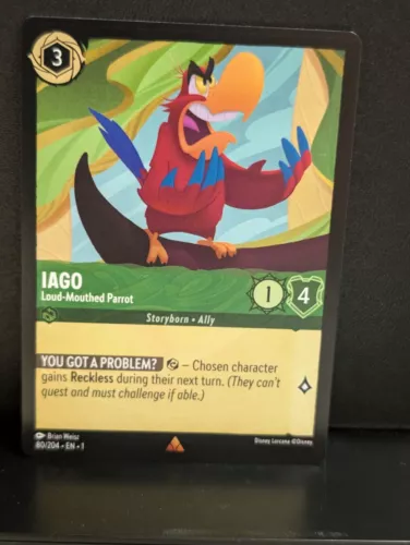 Iago - Loud-Mouthed Parrot