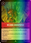 Be King Undisputed