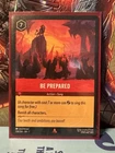 Be Prepared