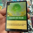 Remember Who You Are