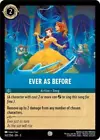Ever as Before