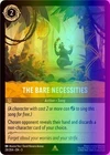 The Bare Necessities