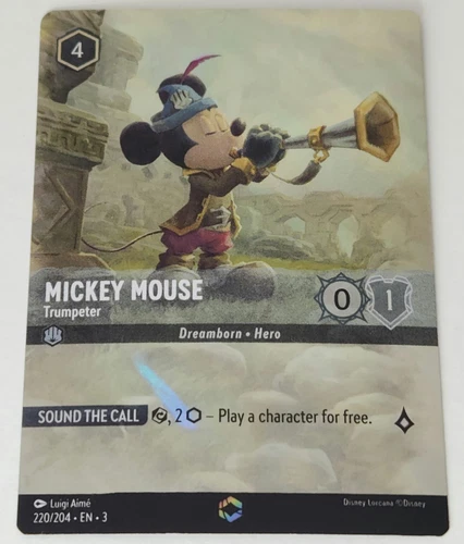 Mickey Mouse - Trumpeter