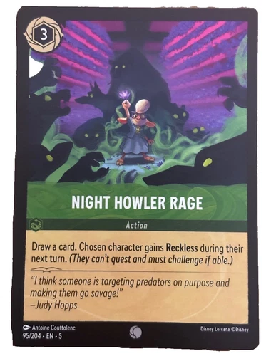 Night Howler Rage