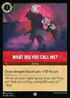 What Did You Call Me?