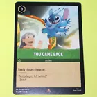 You Came Back