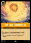You Have Forgotten Me