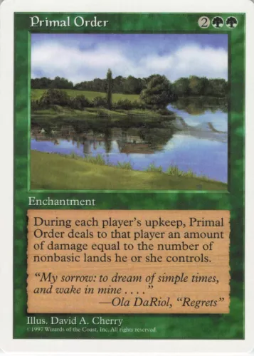 Primal Order