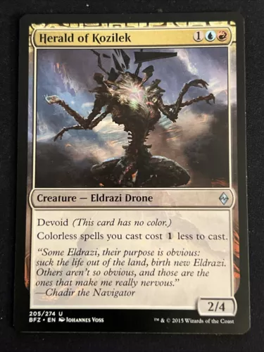 Herald of Kozilek [Foil] #
