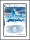 Snow-Covered Island
