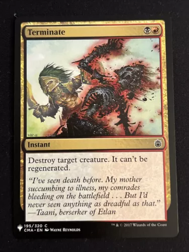 Terminate #