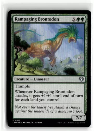 Rampaging Brontodon #