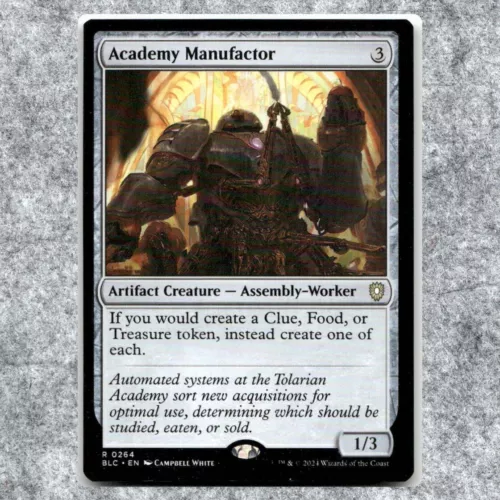 Academy Manufactor #