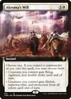 Akroma's Will [Extended Art Foil] #