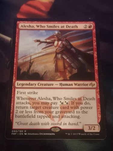 Alesha, Who Smiles at Death