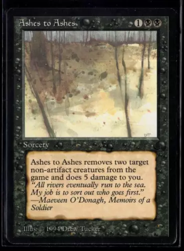 Ashes to Ashes