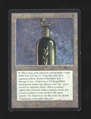 Bottle of Suleiman