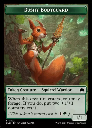 Bushy Bodyguard [Token] #