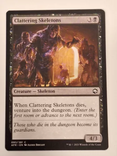 Clattering Skeletons