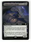Demon Of Fate's Design [Extended Art Foil] #