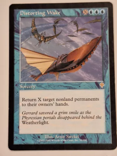 Distorting Wake