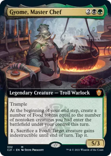 Gyome, Master Chef [Extended Art] #