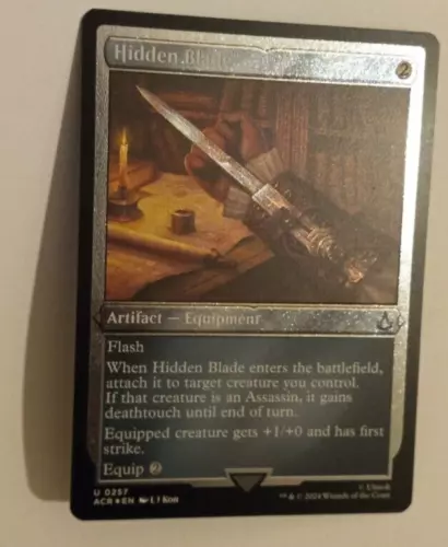 Hidden Blade [Etched Foil] #