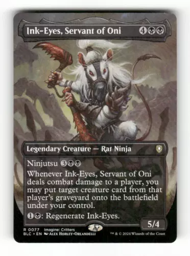 Ink-Eyes, Servant Of Oni [Borderless Foil] #